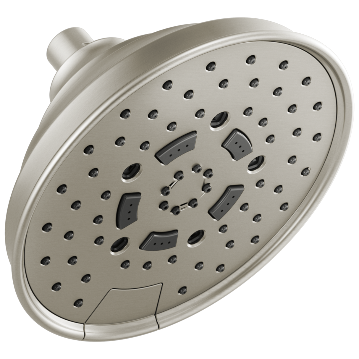 Essential Shower Series 7" Classic Round H2Okinetic Multi-Function Wall Mount Shower Head - 2.5 GPM