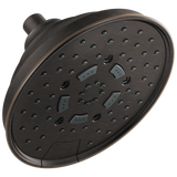 Essential Shower Series 7" Classic Round H2Okinetic Multi-Function Wall Mount Shower Head - 2.5 GPM