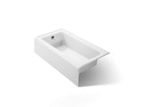 Bellwether® 60" x 32" alcove bath, left drain