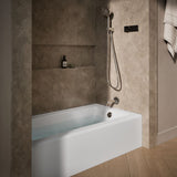 Bellwether® 60" x 32" alcove bath, right drain