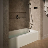 Bellwether® 60" x 32" alcove bath, right drain