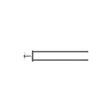 Starck T Towel Bar (square 1789951714-0250)