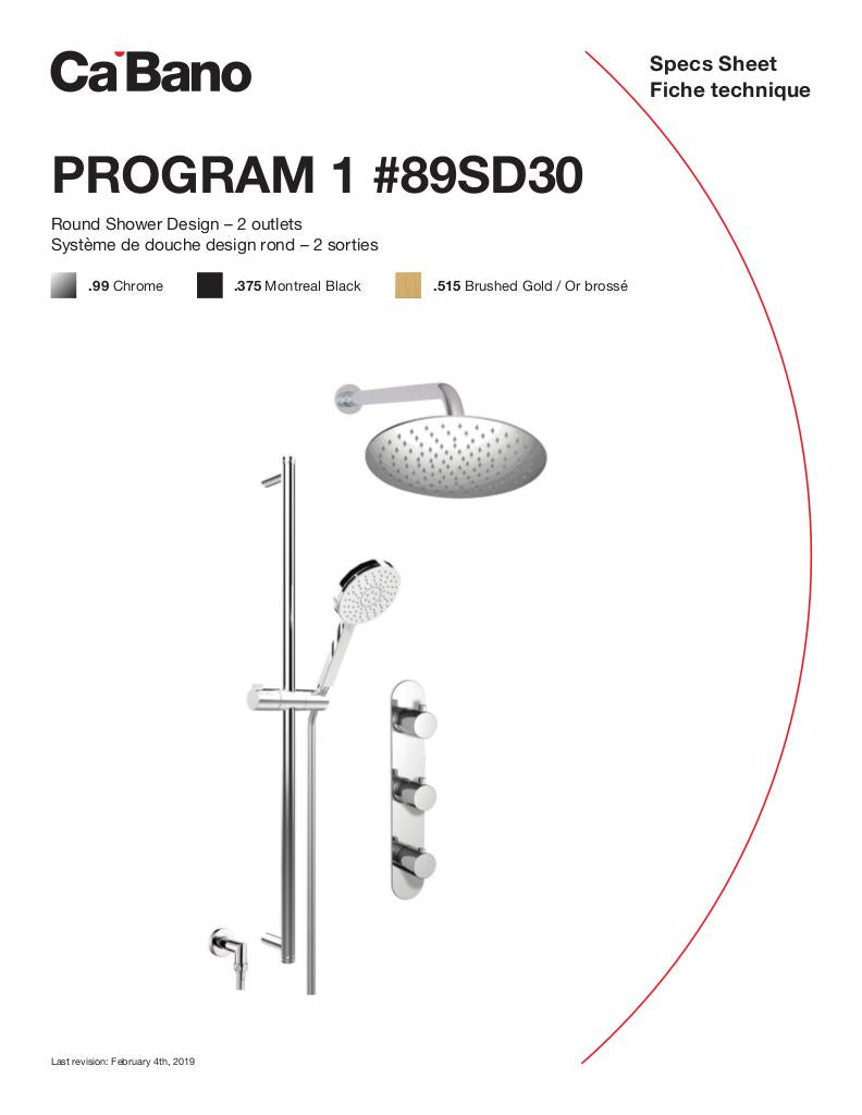 Shower design SD30