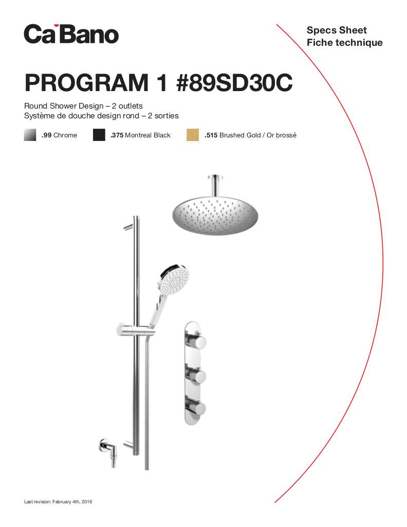 Shower design SD30