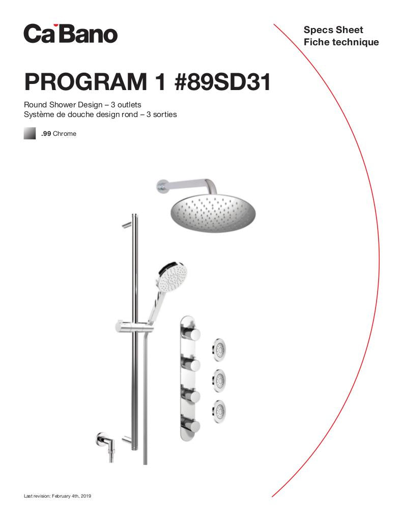 Shower design SD31