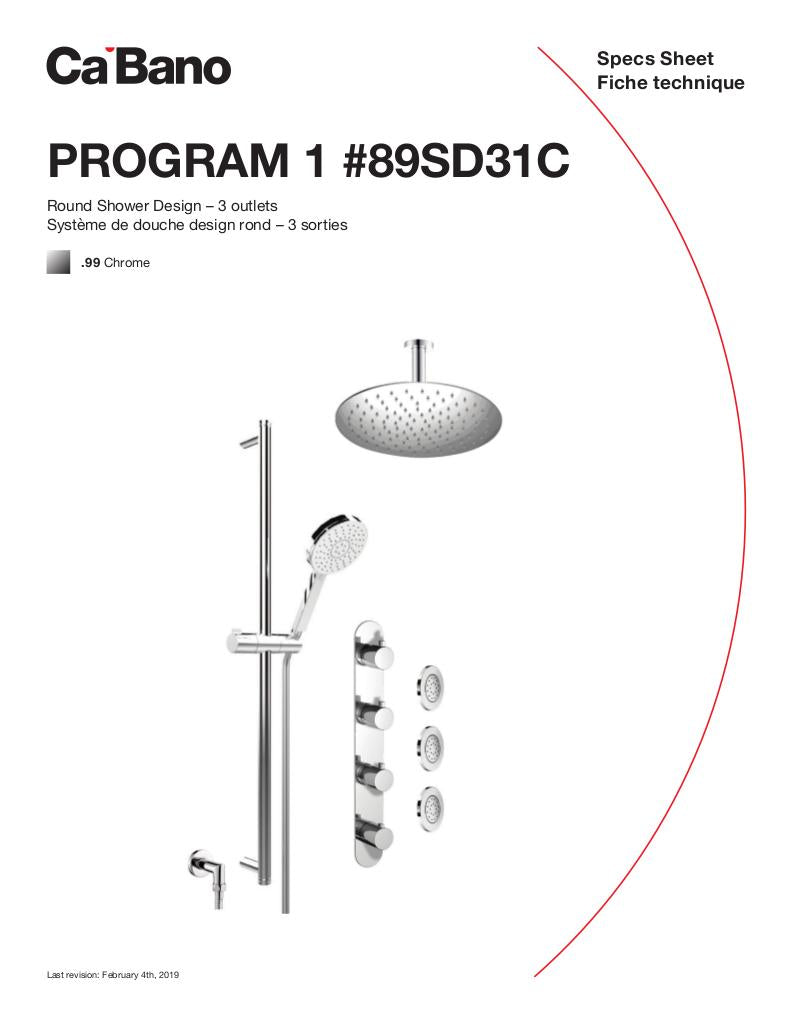 Shower design SD31