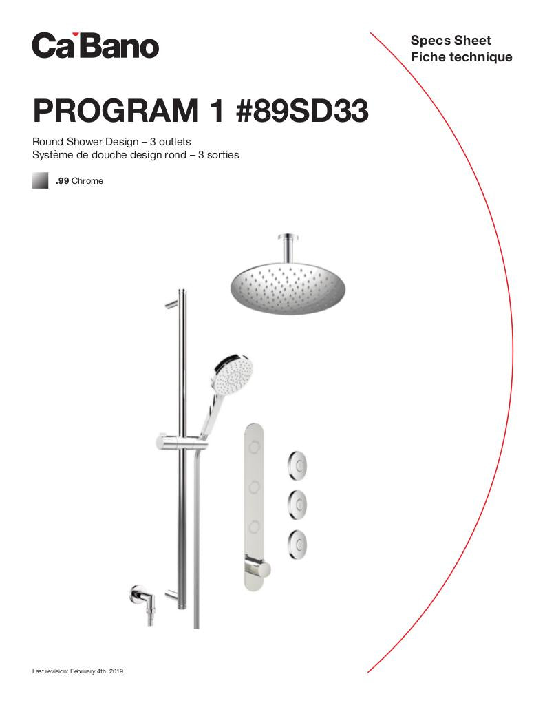 Shower design SD33