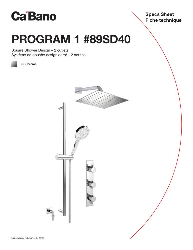 Shower design SD40