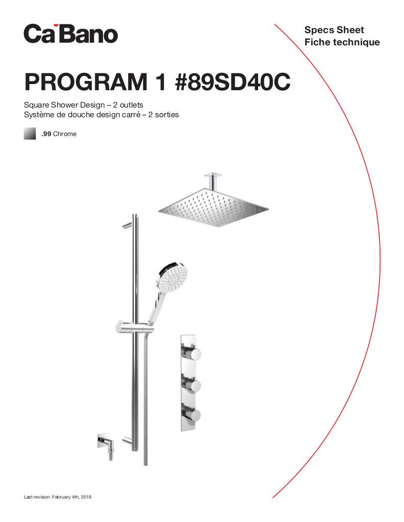 Shower design SD40