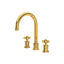 Armstrong Widespread Lavatory Faucet With C-Spout