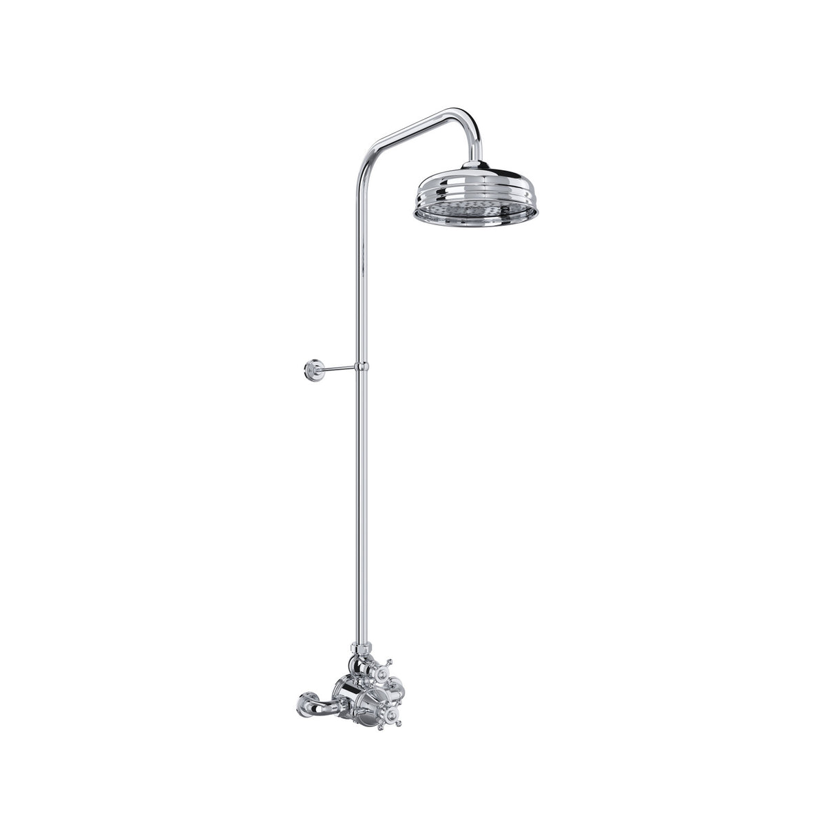 Georgian Era 3/4" Exposed Wall Mount Thermostatic Shower System