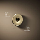 Wall- or -ceiling-mount bath filler