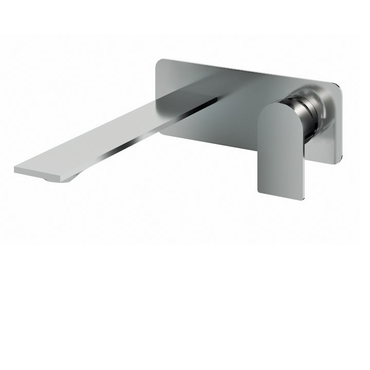Wallmount lavatory faucet