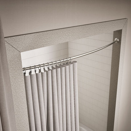 Expanse® Curved shower rod