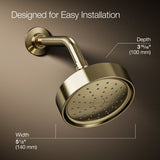 Purist® Single-function showerhead, 2.5 gpm
