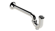 Cast P-Trap with 12" Wall Bend and Cleanout (95)