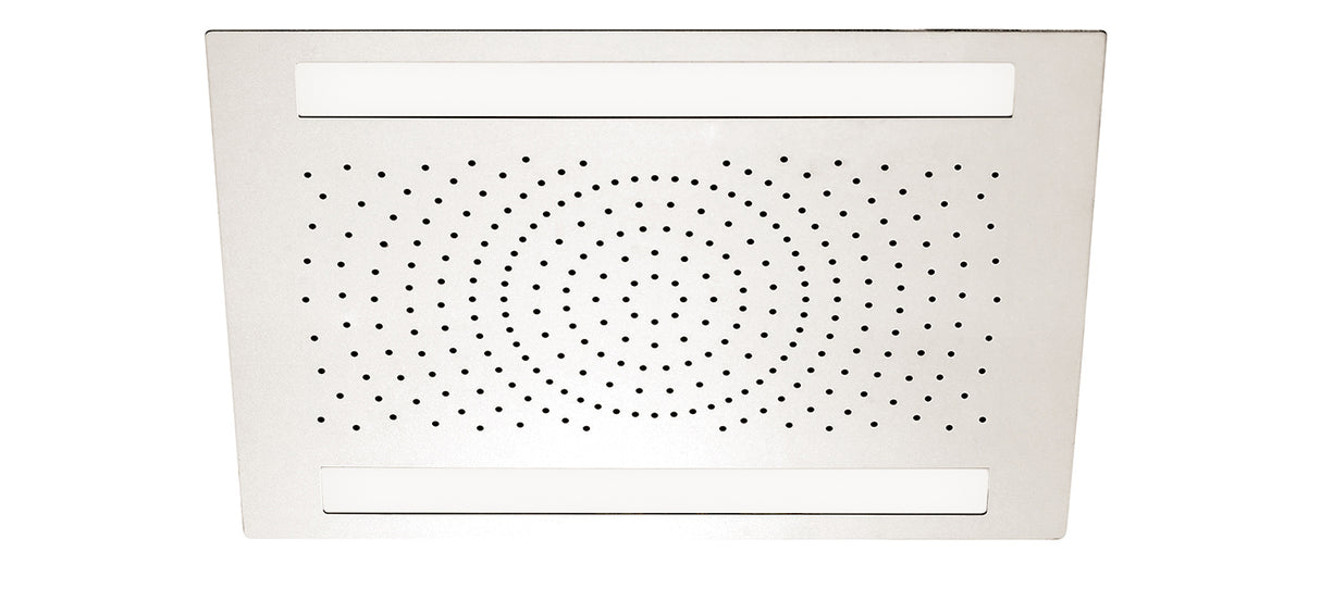 Cura 24" x 18" recessed rainhead