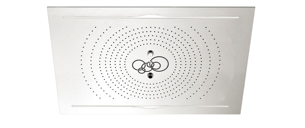 Cura 24" x 18" recessed rainhead