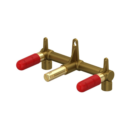 Wall Mount Two Handle Widespread Rough-in Valve