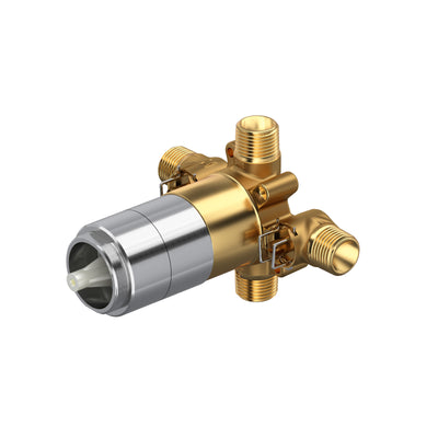 1/2" Therm & Pressure Balance Rough-in Valve With up to 3 Functions