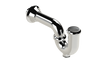 Cast P-Trap with 7" Wall Bend and Cleanout (96)