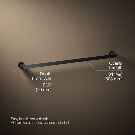 Avid® 30" towel bar