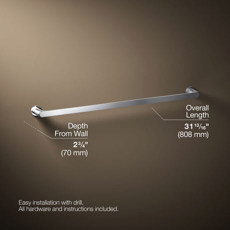 Avid® 30" towel bar