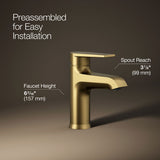 Hint® Single-handle bathroom sink faucet, 1.2 gpm