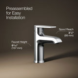 Hint® Single-handle bathroom sink faucet, 1.2 gpm