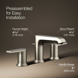 Hint® Widespread bathroom sink faucet, 1.2 gpm