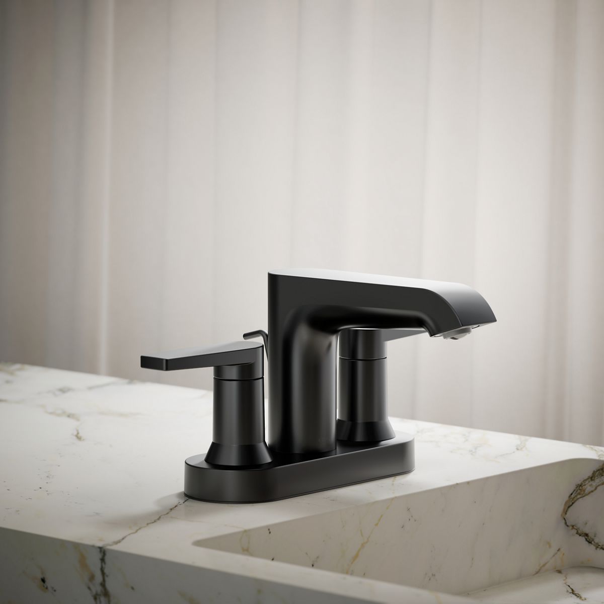 Hint® Centerset bathroom sink faucet, 1.2 gpm