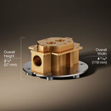 Mounting-block for Avid® bath filler
