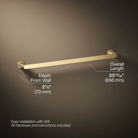 Avid® 24" towel bar