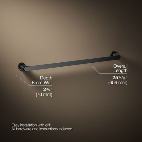 Avid® 24" towel bar