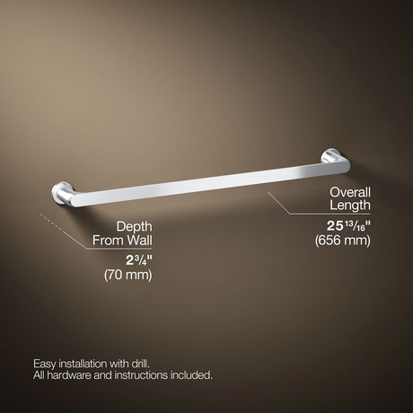 Avid® 24" towel bar