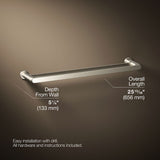 Avid® 24" double towel bar