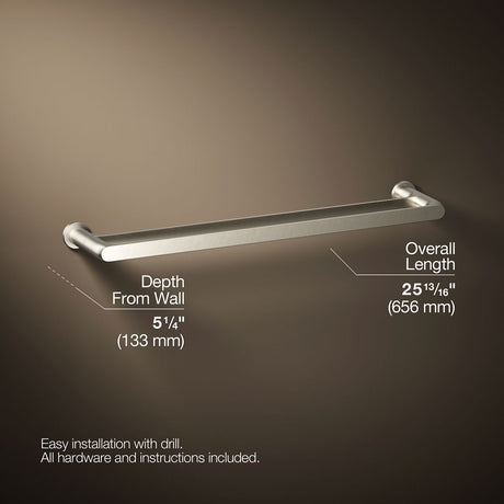 Avid® 24" double towel bar