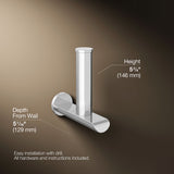 Avid® Vertical toilet paper holder