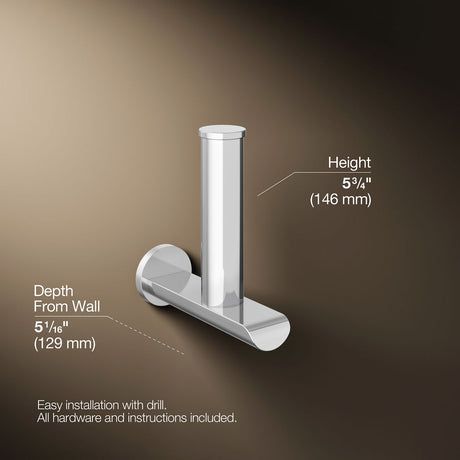 Avid® Vertical toilet paper holder