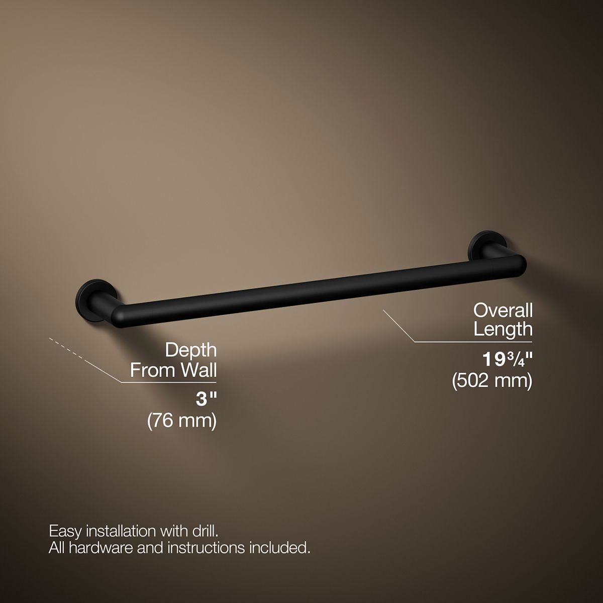Kumin™ 18" towel bar