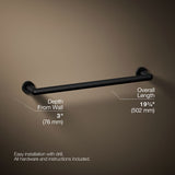 Kumin™ 18" towel bar