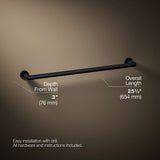Kumin™ 24" towel bar