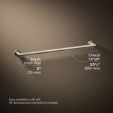 Kumin™ 24" towel bar