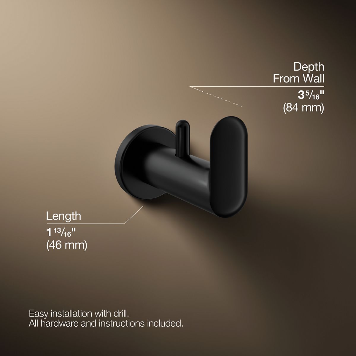 Kumin™ Robe hook