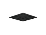 WaterTile® Rain Overhead shower panel with four 22-nozzle sprayheads