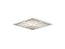 WaterTile® Rain Overhead shower panel with four 22-nozzle sprayheads
