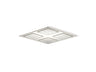 WaterTile® Rain Overhead shower panel with four 22-nozzle sprayheads