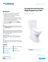 Caroma Caravelle Smart One Piece (Lever)