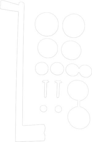 Universal Toilet Seat Hinge