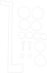 Universal Toilet Seat Hinge